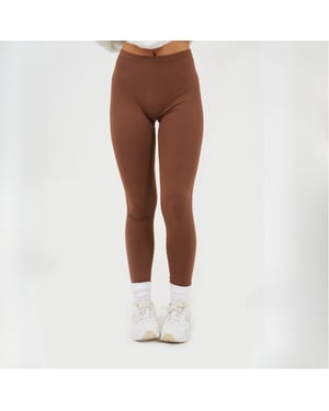 Women's Brave Soul Leggings in Chocolate