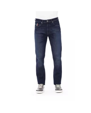 Baldinini Trend Blå Bomullsjeans Denim