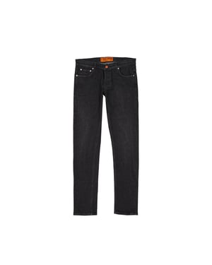 Heron Preston Zwarte Katoenen Slim Fit Jeans