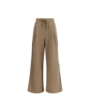 Max Mara Beige Katoenen Casual Broek