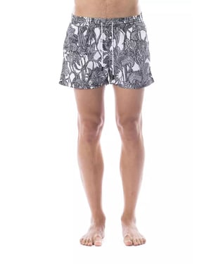 Roberto Cavalli Sport Zwarte Polyester Herensportkleding