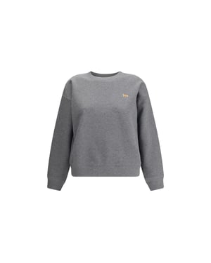 Maison Kitsuné Grå Bomullströja