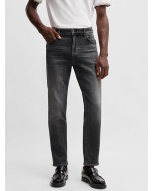 Mens Charcoal Maine Slim Jean