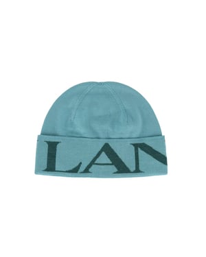 Lanvin Bicolor Virgin Wool Muts