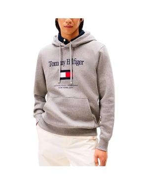Tommy Hilfiger Mens Embroidery Flex Hoodies Casual Cotton Regular fit New Top