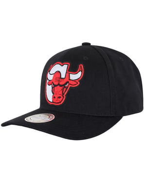 Mitchell & Ness NBA Chicago Bulls Letterman 110 Black Cap