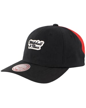 Mitchell & Ness Split Back Black/Red Cap