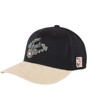 Mitchell & Ness NBA San Antonio Spurs HWC Cord Black Cap