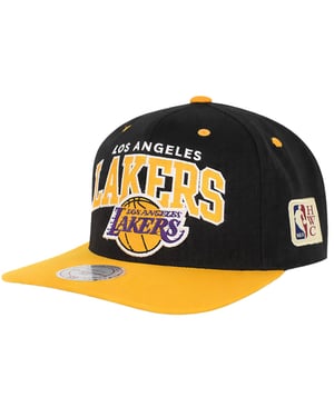 Mitchell & Ness NBA Los Angeles Lakers Black Cap