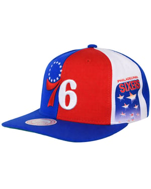 Mitchell & Ness NBA Philadelphia 76ers What The? Blue Cap