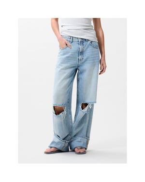 Catwalk Junkie Super loose fit jeans damaged