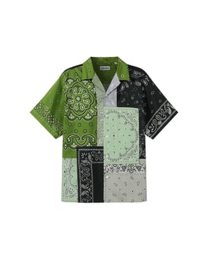 Kenzo Bicolor Katoenen Korte Mouwen Shirt