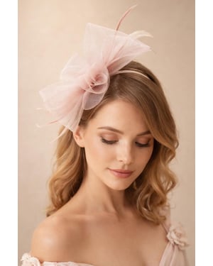 Knot Feather Fascinator