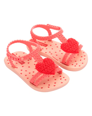 MY FIRST IPANEMA BABY BEIGE/PINK/RED