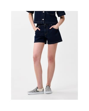 Catwalk Junkie Denim shorts with elastic waistband