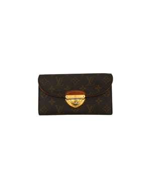 Louis Vuitton stoffen portemonnee Eugenie