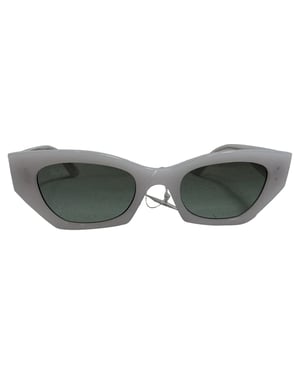Ray-Ban Zena Cat-Eye zonnebril in wit acetaat