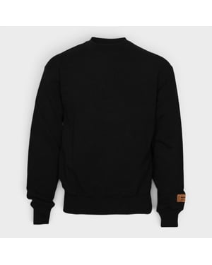 Heron Preston Logo NFEX-Ray Cotton Crew Sweatshirt Black XS