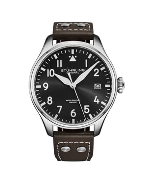 Stührling Airman 4078 Quartz Men’s 43mm Pilot Watch