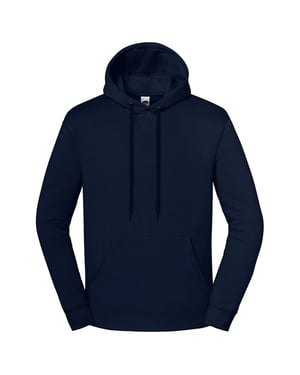 Fruit of the Loom Heren Iconic Premium Hoodie (Deep Navy)