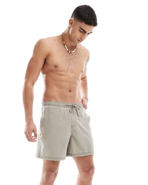 Hollister Y2K badshorts i khaki