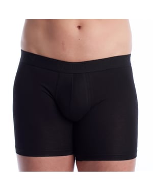 Mäns Långa Boxershorts i Bambu Fibrer Q503
