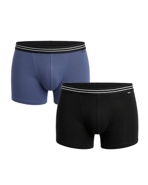 Pack med 2 Herrens Elastiska Bomullsboxers D6578