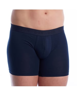 Men's Long Boxer Shorts Bamboo Fiber Q503