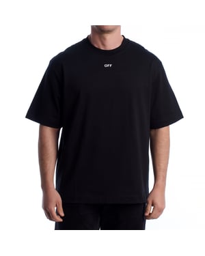 Heren Korte Mouwen T-Shirt Scribble Diags 44MAA120G5J00E1001