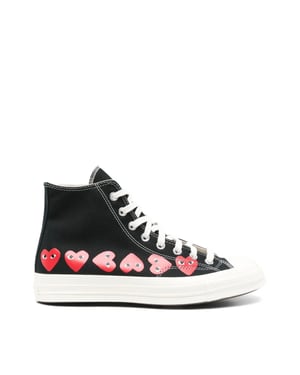 Comme des Garçons PLAY x Converse Chuck 70 Hi-sneakers