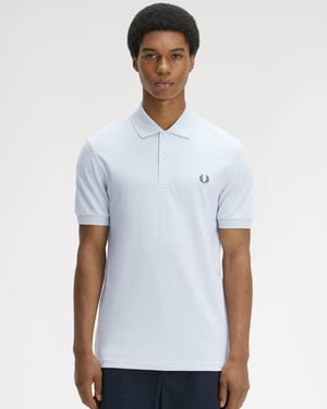 Polo Shirt in Light Blue