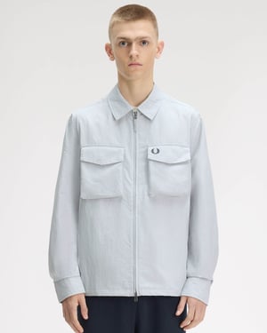 Overshirt in Light Grey
