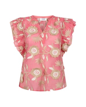 Aaiko Top zonder mouw yaella 3d ten 518