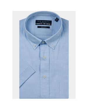 R.B. Boston Overhemd korte mouw heren marshall ss button down 616670/61