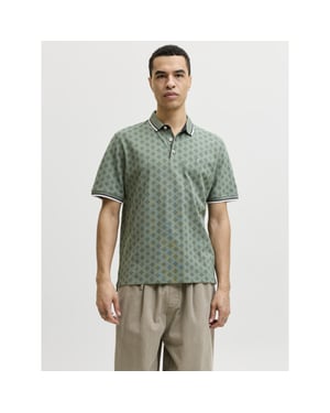 Jack & Jones Jprpaulos play aop blu. ss polo