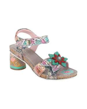 Laura Vita Framboiseo 33 gris dames sandalen gekleed