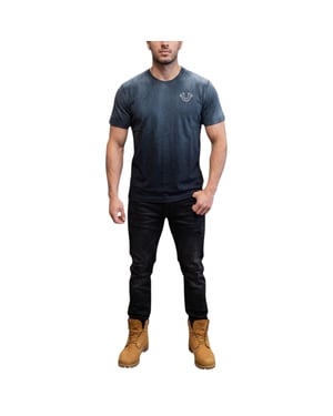 True Religion Mens T Shirts Heavyweight Vintage Buddha Summer Cotton Tee