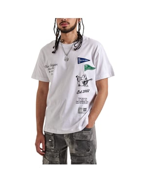 True Religion Mens T Shirts Short Sleeve Horseshoe Summer Crew Neck Tee