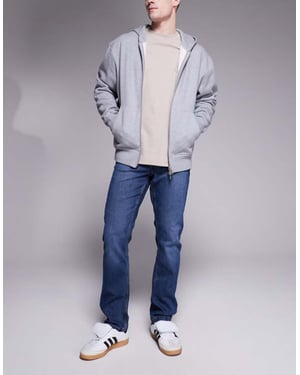 ASOS DESIGN slim jeans i mörk tvätt blå