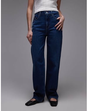 Tommy Jeans Layla slim straight jeans in dark wash