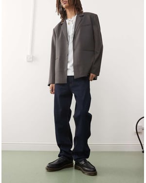 Dr Denim Dash regular fit rak ben i stray rinse