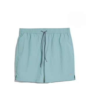Farah colbert swim shorts in sage green