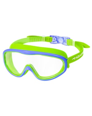 Pojkar och Flickor Anti-Dim Justerbar Simmask för Ålder 5-9 med Panoraman Utsikt