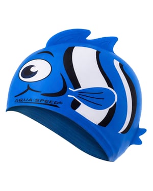 Pojkar Nemo-mönstrad simmössa | Silikon 3D-printad simmössa med enkel passform för barn