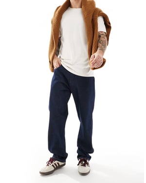 Wrangler Frontier relaxed fit jeans in dark wash