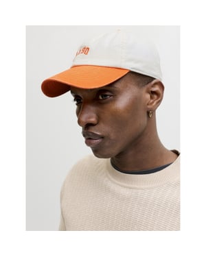 Jack & Jones Jacsoft base oranje cap