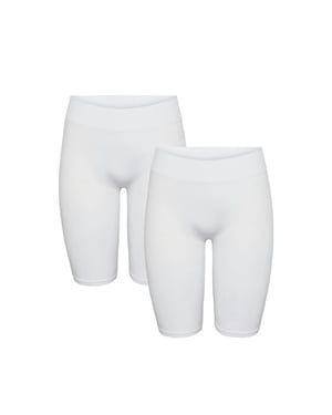 Pieces Dames shorts pclondon onderbroek lange pijp 2-pack