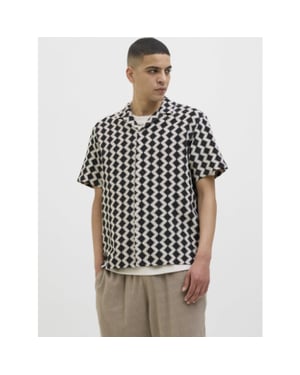 Jack & Jones Jorsummer luke texture resort shirt