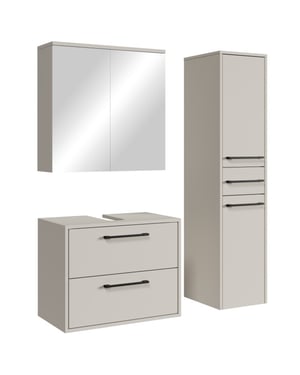 Badplaats Wastafelkast set florence 60 x 35 cm – – badmeubel met