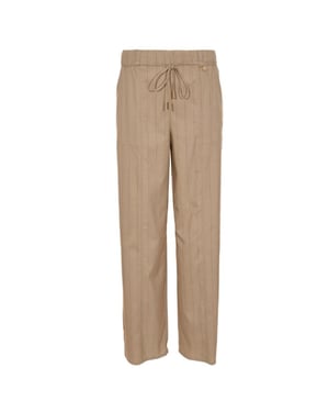 Zizo Doore pants stripe framboise